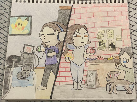 Good vs Evil Myself: In Action