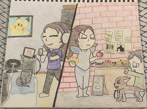 Good vs Evil Myself: In Action