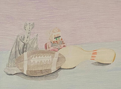 High School Still Life Study