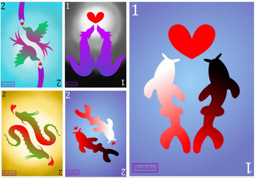 Love of Hearts Card Series