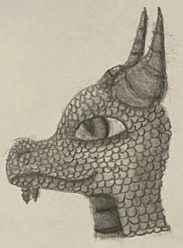 Dragon Pencil Study